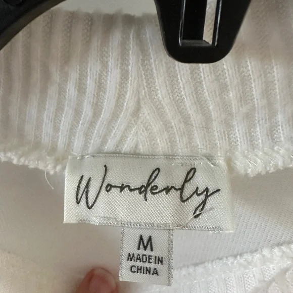 Wonderly Cream Knit Top - Picture 2 of 3